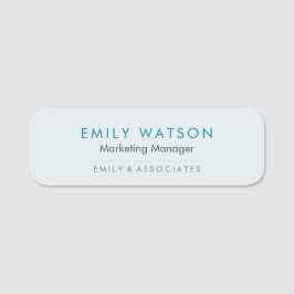 Abzeichen für Firmenname - Berufliche Personalnumm Namensschild