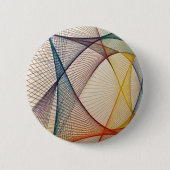 Abzeichen für geometrische Entwurfsschaltflächen Button (Vorderseite)
