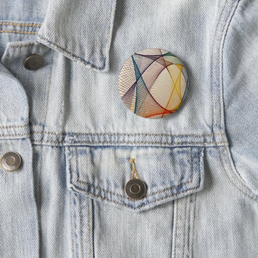 Abzeichen für geometrische Entwurfsschaltflächen Button (Beispiel)