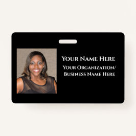 Abzeichen für Ihren eigenen Namen Ausweis