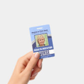 Abzeichen für klinische oder klinische Bezeichnung Ausweis (Handheld)