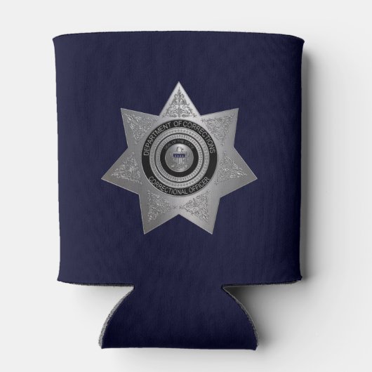 Abzeichen für Korrektoren, Silver Blue-Can Cooler Dosenkühler (Rückseite)