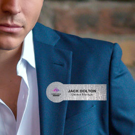 Abzeichen für kundenspezifische Metallnamen für Mi Namensschild