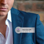 Abzeichen für kundenspezifische Metallnamen für Mi Namensschild