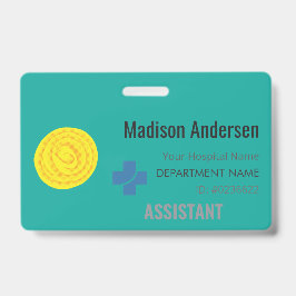 Abzeichen für Kunststoffmitarbeiter - Security.Sho Ausweis