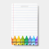 Abzeichen für Lehrer vor dem K-Kindergarten mit Pr Ausweis (Rückseite)