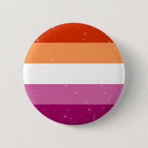 Abzeichen für lesbische Flagge Button