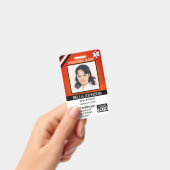 Abzeichen für medizinisches Foto - Krankenschweste Ausweis (Handheld)