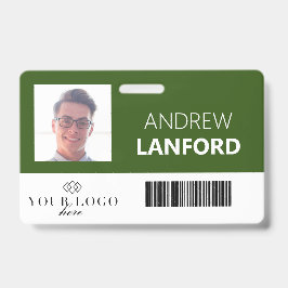 Abzeichen für Mitarbeitername| Benutzerdefiniertes Ausweis