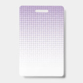 Abzeichen für Mitarbeitername| Benutzerdefiniertes Ausweis (Back)