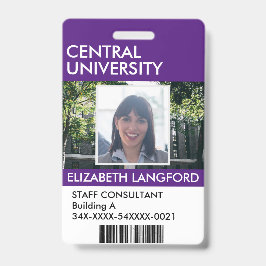 Abzeichen für Mitarbeitername| Benutzerdefiniertes Ausweis