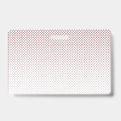 Abzeichen für Mitarbeitername| Benutzerdefiniertes Ausweis (Back)