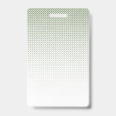 Abzeichen für Mitarbeitername| Benutzerdefiniertes Ausweis (Back)