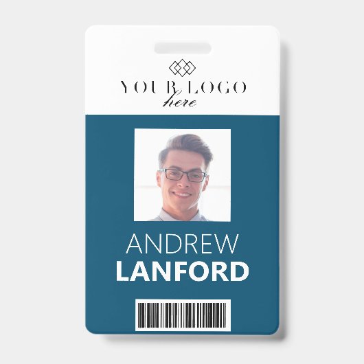 Abzeichen für Mitarbeitername| Benutzerdefiniertes Ausweis (Front)