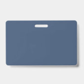 Abzeichen für Navy Blue Name Ausweis (Rückseite)