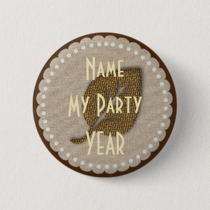 Abzeichen für niedliches benutzerdefiniertes Party Button