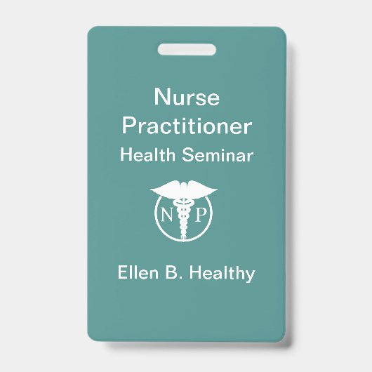 Abzeichen für Nurse Practitioner Ausweis (Vorderseite)