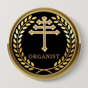 Abzeichen für Organist der maronitischen katholisc Button