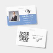 Abzeichen für personalisierte Foto-ID und Logos Ausweis (Vorder- & Rückseite)