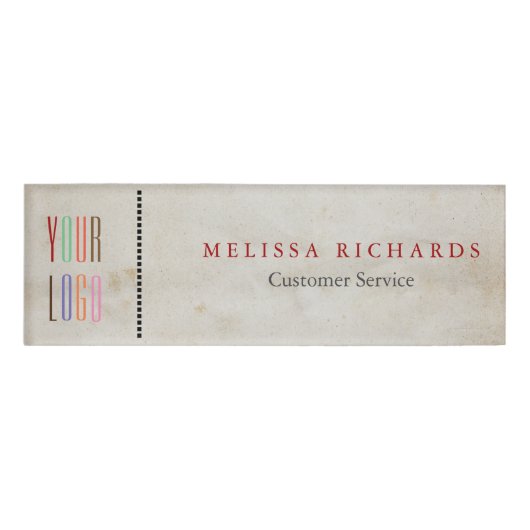 Abzeichen für personalisierte Kleinnamen Namenschild (Vorderseite)