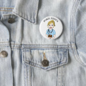 Abzeichen für personalisierte Krankenschwester Button (Beispiel)
