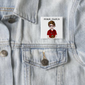 Abzeichen für personalisierte Krankenschwester Button (Beispiel)