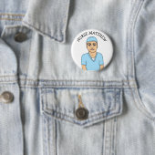 Abzeichen für personalisierte Krankenschwester Button (Beispiel)