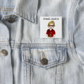 Abzeichen für personalisierte Krankenschwester Button (Beispiel)