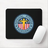 Abzeichen für physische Fitness - US-Armee Mousepad (Mit Mouse)