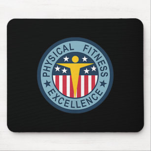 Abzeichen für physische Fitness - US-Armee Mousepad