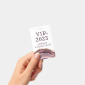 Abzeichen für VIP-Pass-Ereignisnamen Ausweis (Handheld)