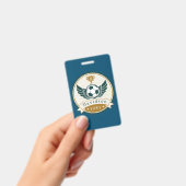 Abzeichen - Fußball - Personalisiert - Name hinzuf Ausweis (Handheld)