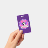 Abzeichen - Fußball - Personalisiert - Name hinzuf Ausweis (Handheld)