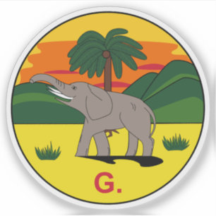 Abzeichen Gambia Colony & Protectorate (1889-1965) Aufkleber