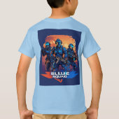 Abzeichen Gaming T - Shirt Design mit Game Control (Rückseite)