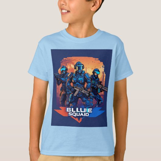 Abzeichen Gaming T - Shirt Design mit Game Control (Vorderseite)