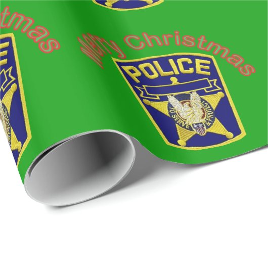 Abzeichen Geschenkpapier (Rolleneckpunkt)