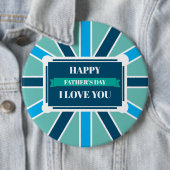 Abzeichen - Glücklicher Tag des Vaters Button (Beispiel)