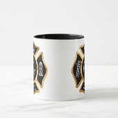 Abzeichen Gold der Feuerwehr Tasse (Zentrum)