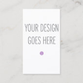 Abzeichen-Halter Einsteckkarte 2x3.5" DIENSTDRUCKE Visitenkarte (Vorderseite)