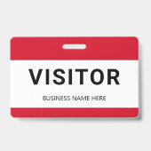 Abzeichen-ID-Abzeichen für Firmenkunden Ausweis (Rückseite)