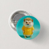 Abzeichen: Igel Button (Vorne & Hinten)