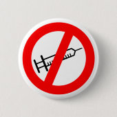 Abzeichen-Impfstoff Button (Vorderseite)