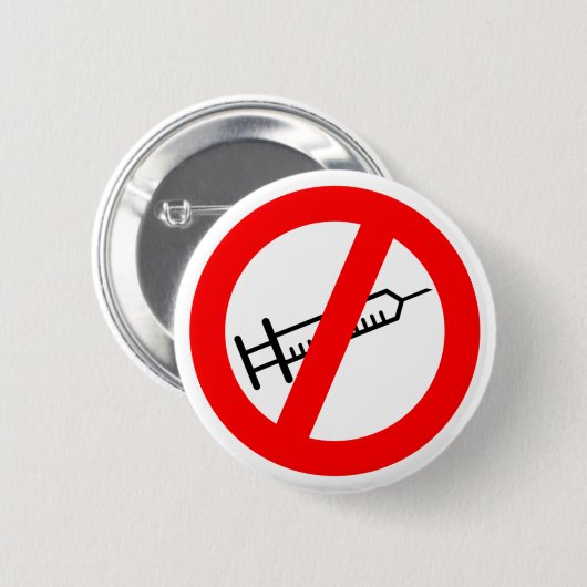 Abzeichen-Impfstoff Button (Vorne & Hinten)