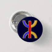 Abzeichen Kabyle Button (Vorne & Hinten)