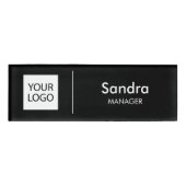 Abzeichen-Logo | Mitarbeiter Namenschild (Vorderseite)