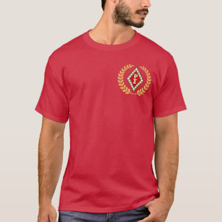Abzeichen & Lorbeer T-Shirt