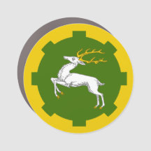 Abzeichen-Magnet der Außenbevölkerung