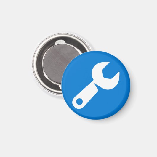 Abzeichen Magnet - Französisch (Vorderseite/Rückseite)