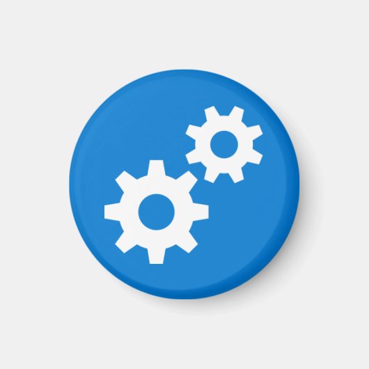 Abzeichen Magnet - Gears (Vorne)